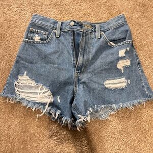 Levi’s High Waisted Mom Shorts